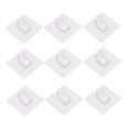 thumbnail image 3 of Minkissy 24Pcs Transparent Shelf Brackets Plastic for Closet Divider Installation Homeowners, 3 of 5