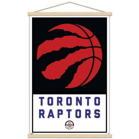 NBA Toronto Raptors – Logo 21 Wall Poster with Magnetic Frame 22.375 x 34