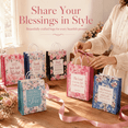 Scripture Purses Bible Verse Gift Bags with Handles, Floral Scripture Paper Goodie Bags ...