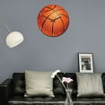 thumbnail image 2 of Clispeed Acrylic Hanging Clock Orange Simple Round Design for Indoor and Outdoor Decoration, 2 of 5