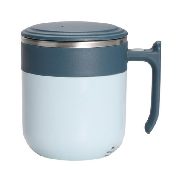 Taza de café con agitación automática, botella mezcladora eléctrica para otras bebidas, leche azul