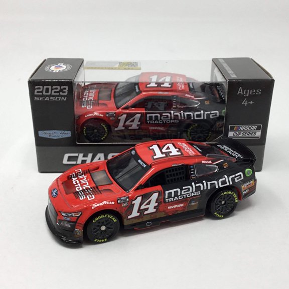 Action Racing Chase Briscoe 2023 #14 Mahindra Tractors 1:64 Regular Paint Die-Cast Ford Mustang