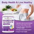 thumbnail image 5 of 500mg Magnesium Glycinate Maximum Strength Chelated Magnesium Supplement for Women and Men for Muscle Cramps and Sleep Support - 240 Capsules, 5 of 8