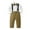 Khaki, variant on AWZXDE Boys Set Cold Season Bow Tie Long Sleeve Shirt Suspenders Pants 3-Piece Gentleman Attire Green,4-5 Years