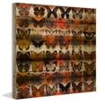 thumbnail image 2 of Parvez Taj Moths in Rows Pinewood Wall Art, 12" x 12", 2 of 7