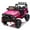 Rose Pink, variant on NIGSQJB 24V Kids Ride On Car w/ 2.4G Remote Control, 400W Powered UTV Toy w/ USB,MP3,Music,Bluetooth,Large Display,Horn, 3.73MPH Electric Car w/ 4 Wheel Suspension,Seat Belt,Gift for Kids, Rose Pink