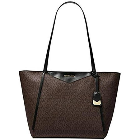 Michael Kors Whitney Ladies Large Khaki Leather Tote Bag 30S8GN1T3B-292