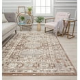 thumbnail image 2 of Rugs America Gallagher GL55E French Vanilla Sundara Vintage Transitional Brown Area Rug, 2'6"x4', 2 of 6
