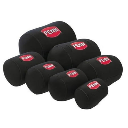 UPC: 0031324201286 | PENN Neoprene Conventional Reel Cover (Black) Size Small