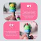 thumbnail image 4 of 20Pcs Cartoon Pencil Erasers Adorable Food Erasers Portable Children Mini Erasers (Random Style), 4 of 4