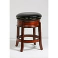 thumbnail image 2 of Boraam Hamilton 24 Inch Backless Swivel Counter Stool in Brandy Finish, 2 of 2