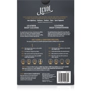 Lexol Complete 2-Step Leather Care Cleaner & Conditioner Kit with Applicator Sponges