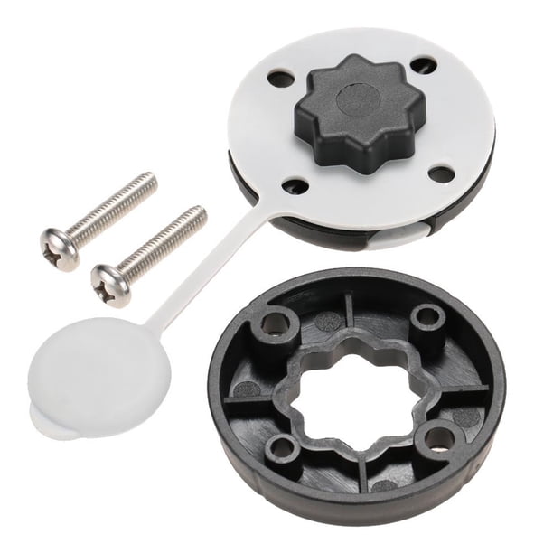 Base De Montaje De Kayak Base de montaje de estrella para Kayak en canoa bote inflable soporte para caña de pescar accesorios DIY Sywqhk Para Estrenar