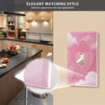 thumbnail image 5 of Light Switch Cover Switch Plate Outlet Cover Plug Cover for Electrical Unused Outlet Cover Pink Dreamy Heart, 5 of 6