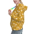 thumbnail image 2 of Xecao Daisies Flowers Pattern Hoodies for Women Sweatshirts Long Sleeve Sweatshirts Pullover Outfits with Pocket-Medium, 2 of 7
