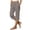 A1 Grey, variant on Yoga Capri Pants for Women Baggy Lightweight Lounge Pants Workout Yoga Golf Comfy Buttery Soft Palazzo Trousers Slacks Stretch Dress Pedal Pushers Straight Leg Work Pants Black