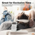 thumbnail image 6 of Portable Radio AM FM, Loud Speaker Transistor Radio with 3.5mm Headphone Jack, Personal Radio for Long Trips, Pocket Radio for Indoor,Outdoor, Emergency Use Perfect Gift for Seniors,kids -White, 6 of 7