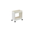 thumbnail image 2 of Naittoop Mobile Trolley Rack Under The Desk Floor Standing Desk A4 File Book Snack Storage Rack, 2 of 6