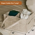 thumbnail image 6 of Zeya Storage bag Diaper Caddy -  Storage Bin  for Diapers and Wipes, 6 of 7