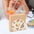 thumbnail image 3 of Yayeee Napkin Holder for Table Kitchen Paper Tissue Organization, Beige Watercolor Seashells, 3 of 8