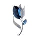 thumbnail image 2 of Broches, alfileres de moda, elegantes, brillantes, de lujo, para el cuello, hermosos para las fiestas. Azul, 2 of 9