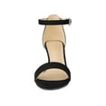 thumbnail image 6 of Unique Bargains Women's Kitten Heel Open Toe Ankle Strap High Heels Sandals, 6 of 6