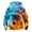 1#Blue, variant on Kiijoy Little Boys Football Graphic Hoodie Sports Zip Up Hooded Sweatshirt, Sizes 5-6
