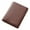 Coffee, variant on Naierhg Wallet Thin Card Holder Solid Color Blocking Luxury Card Holder Organizer for Men
