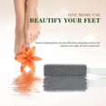 thumbnail image 5 of 2 Pieces Pumice Stone Cleaning Brush, Professional Pedicure Foot File with Hanging Brush Handle, 5 of 5