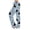 Blue, variant on Womens Halloween Pajamas Pants, Funny Ghost Print Pajamas, Comfy Wide Leg Trousers, Soft Fall Loungewear Bottoms