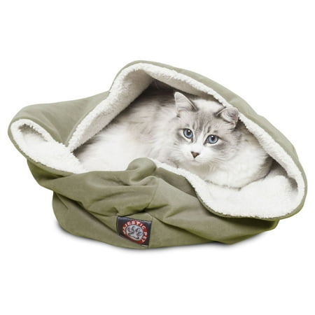 UPC: 0788995640035 | Majestic Pet Suede 17 in. Burrow Cat Bed