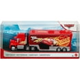 thumbnail image 4 of Disney and Pixar Cars #95 Lightning McQueen’s Mack Hauler For Transporting 1:55 Scale Die-cast Vehicle, Character Racer Themed, Gift For Kids Ages 3 years and Up​, 4 of 4