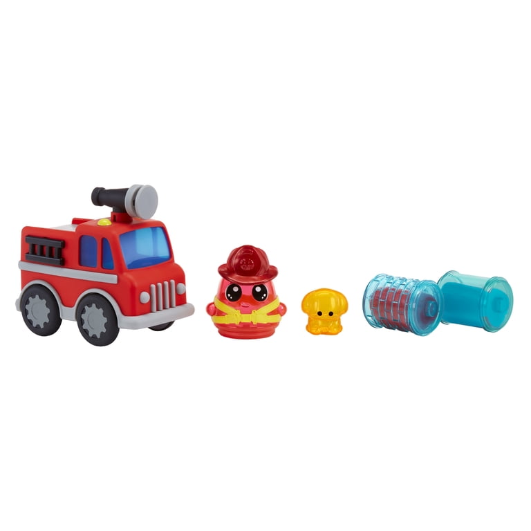 DohKins, Fire Truck & Firefighter Scented Dough Kit, Ages 3+