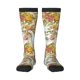 thumbnail image 1 of Balery Ducks and Flowers Calcetines novedosos Calcetines deportivos Calcetines hasta la rodilla Calcetines de algodón Calcetines originales y geniales, 1 of 6