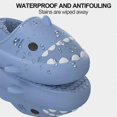 thumbnail image 5 of Winter Plsch Shark Hausschuhe Mnner Flip Flop Hause Wasserdichte Shark Rutschen Frauen Paar Warme Herren Schuhe Non-Slip Dicken sohle Hausschuhe, 5 of 5