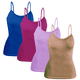 thumbnail image 1 of SET DE 4 BLUSAS DE MUJER DE USO INTERIOR O EXTERIOR SURTIDO EN COLOR CON TIRANTES UNITALLA, 1 of 5