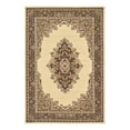 thumbnail image 3 of Unique Loom Reza Collection Area Rug - Washington (6' 1" x 9' Rectangle Ivory/Black), 3 of 7