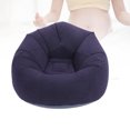 thumbnail image 4 of Chaise Gonflable, Canapé Pliable Confortable en Tissu pour Extérieur Rouge, Bleu Foncé, Gris, 4 of 7