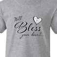 thumbnail image 4 of Inktastic Well Bless your Heart with Calico Print Youth T-Shirt, 4 of 5