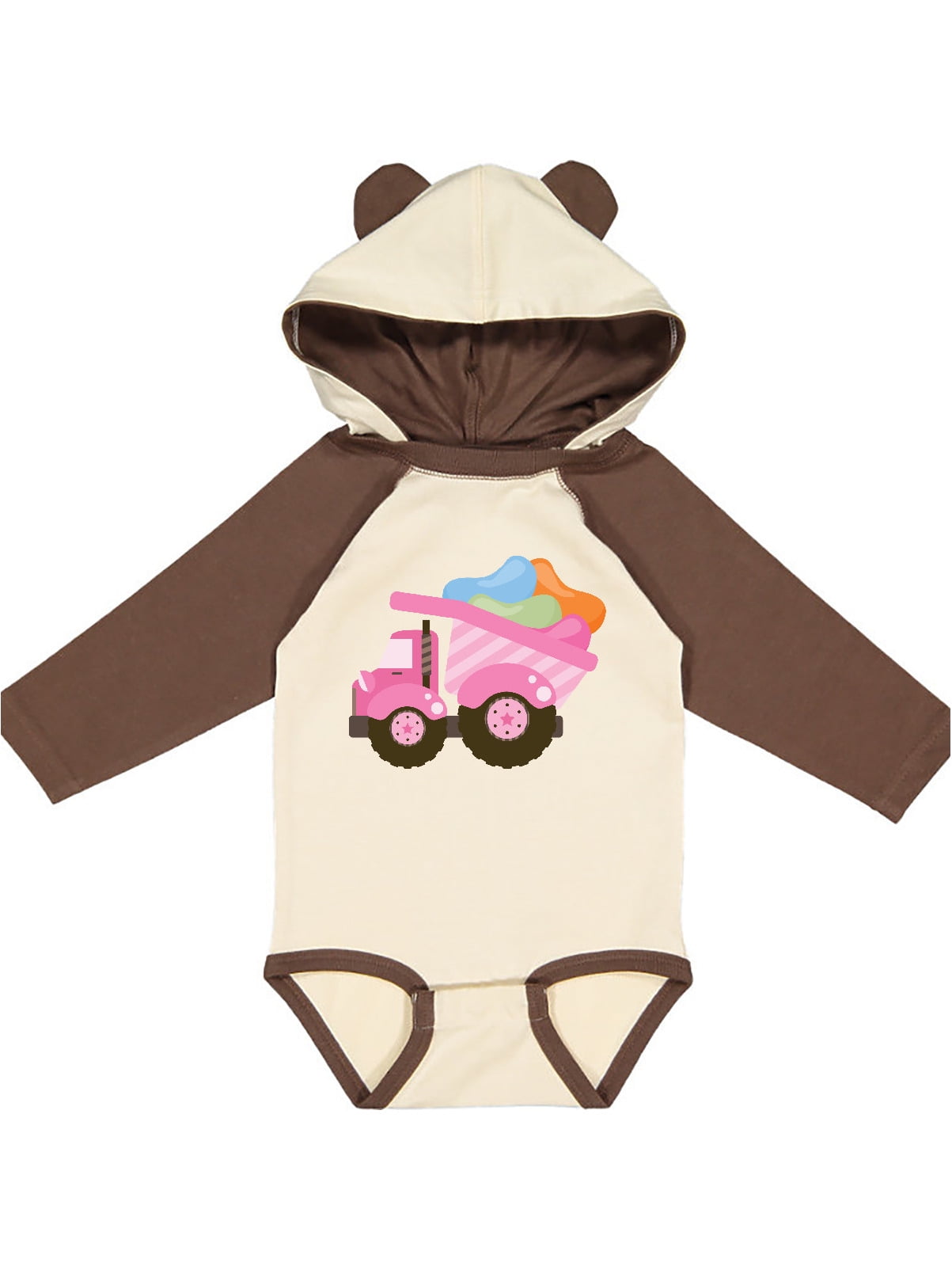 inktastic Easter Jelly Bean Dump Truck Infant Creeper inktastic Easter Jelly Bean Dump Truck Infant Creeper