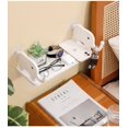 thumbnail image 4 of Elephant Self Adhesive Bathroom Shelf Organizer Rack, Without Drilling Wall Shower Shelf For Bathroom Accessories, Sleek & Simple Design (White) Pack Of 1, 4 of 4