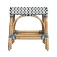 thumbnail image 2 of Taburete de comedor Butler Specialty Company Robias Rattan blanco/azul marino, 2 of 3