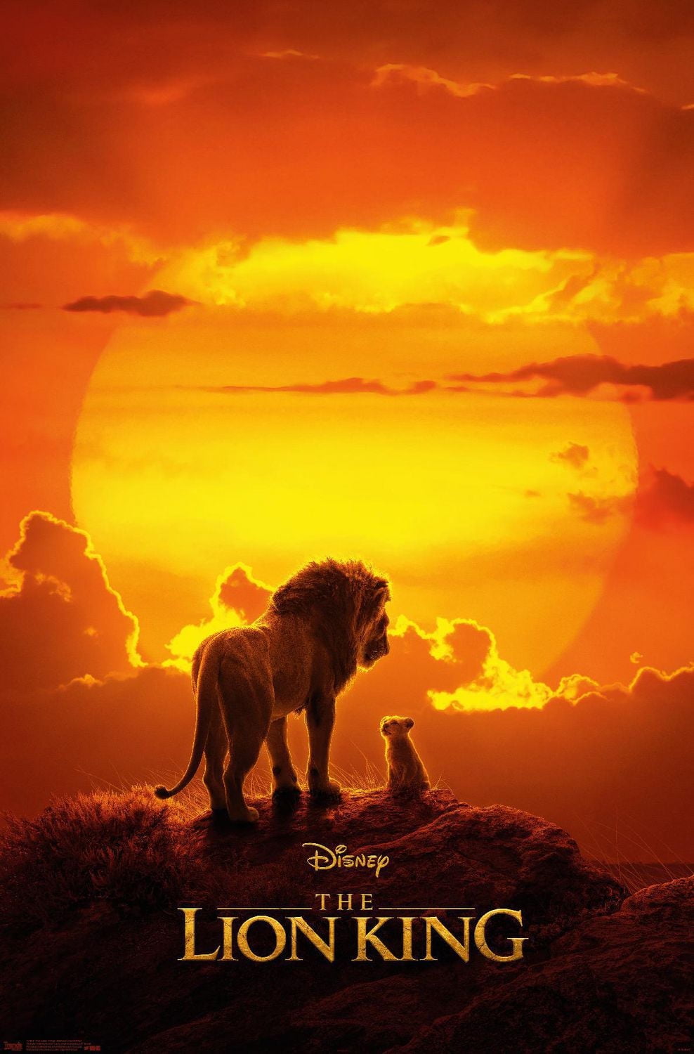 Disney The Lion King - Mufasa And Simba Wall Poster