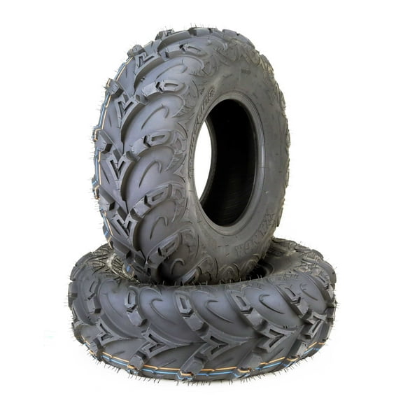 Set of 2 WANDA Radial ATV UTV Tires 26x8R12 6PR Mud Sling