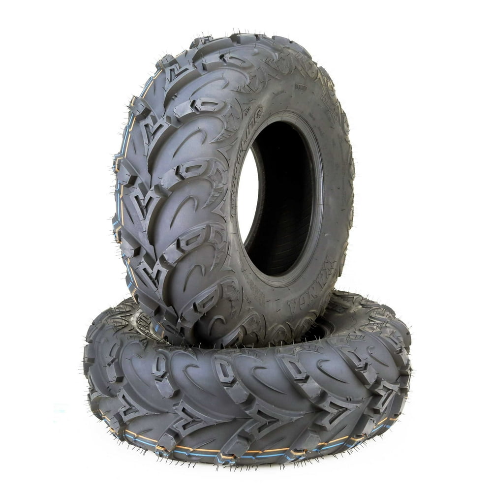 Set of 2 WANDA Radial ATV UTV Tires 26x8R12 6PR Mud Sling