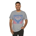 thumbnail image 4 of Unisex Freedom US Flag and Eagle 4th July Cotton Shirt, 4 of 10