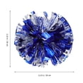 thumbnail image 2 of HEMOTON  6 Pcs Cheerleader Balls Cheering Props Navy Performance Poms Child, 2 of 8