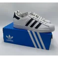 thumbnail image 1 of Adi-das Men's Superstar Originals Lace Up White/Black Multiple Sizes, 1 of 6