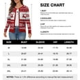 thumbnail image 3 of UVPLove Women's Lightweight Button-Down Cardigan Sweater,Christmas Red,3XL,(S-3XL), 3 of 8