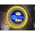 thumbnail image 4 of Queen Sense 24"x24" Coronas Extra Beer Bottle Cap LED Sign Light Neon Signs With Dimmer Party Home Wall Decor Lights W124CECMVVD-XLED, 4 of 4